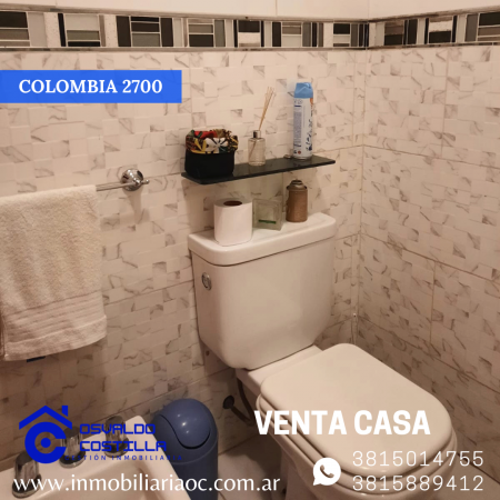 Venta hermosa casa  esquina en Colombia al 2700