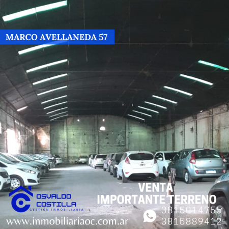 Venta de Importante Terreno en Marcos Avellaneda 57