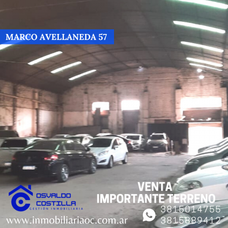 Venta de Importante Terreno en Marcos Avellaneda 57