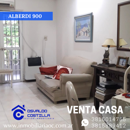 Venta Casa 4 Hab. Pje. Lopez de Vega1100 alt Alberdi al 900