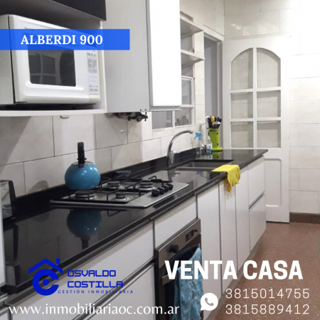 Venta Casa 4 Hab. Pje. Lopez de Vega1100 alt Alberdi al 900