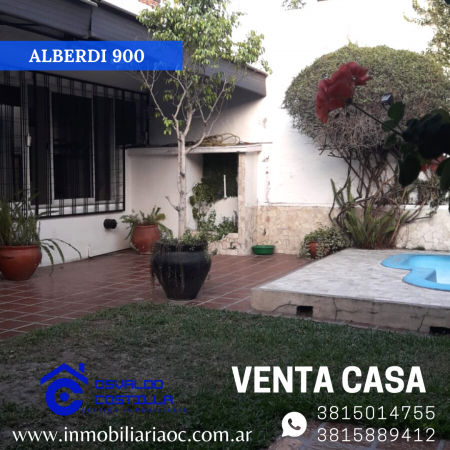 Venta Casa 4 Hab. Pje. Lopez de Vega1100 alt Alberdi al 900