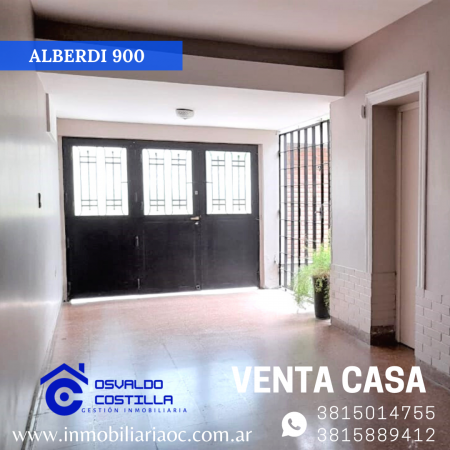 Venta Casa 4 Hab. Pje. Lopez de Vega1100 alt Alberdi al 900