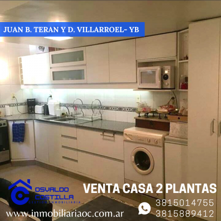 Venta de  Casa  a dos cuadras de Av. Aconquija -YB (apta para credito hipotecario)