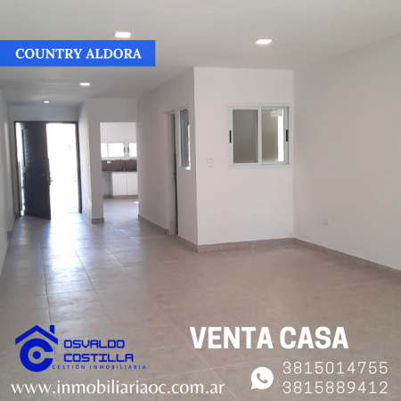 Venta hermosa casa en Country Aldora