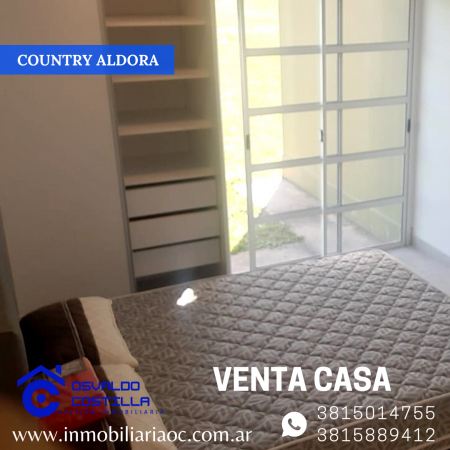 Venta hermosa casa en Country Aldora