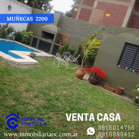 Venta Hermosa casa  munecas al 2200