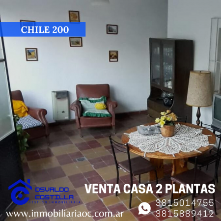 Venta Casa de 4 Dormitorios en calle Chile al 200