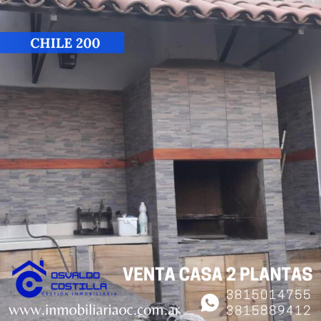 Venta Casa de 4 Dormitorios en calle Chile al 200