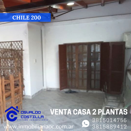 Venta Casa de 4 Dormitorios en calle Chile al 200