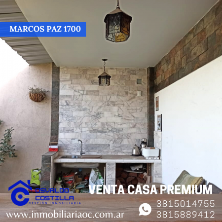 Venta de Casa Premium ubicada en Marcos Paz al 1700