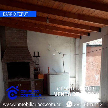  Venta Duplex en barrio Feput a 50mts de avenida las Americas