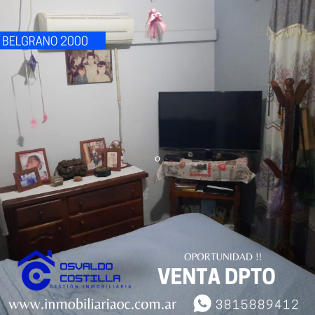   Venta Dpto. de 3  habitaciones en  Av. Belgrano al 2000