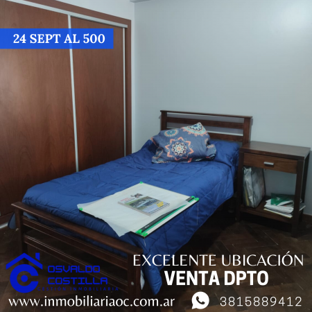 venta de Dpto de 3 hab ubicado en 24 de Sept al al 500