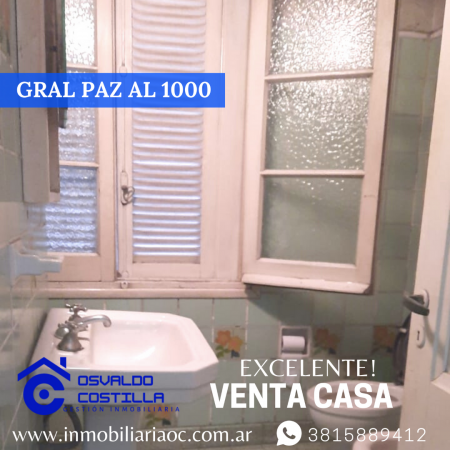 Venta de Importante Inmueble con excelente ubicacion  en Gral. Paz  al 1000