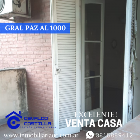 Venta de Importante Inmueble con excelente ubicacion  en Gral. Paz  al 1000