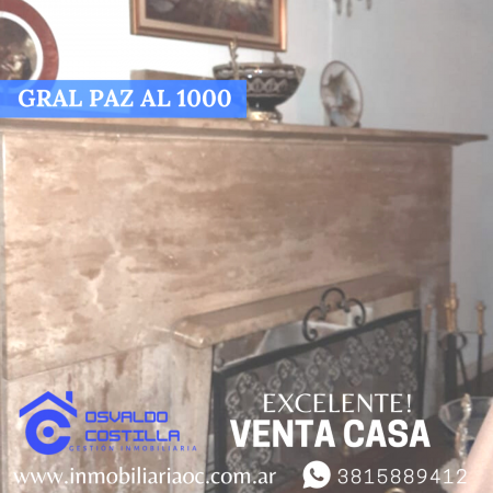 Venta de Importante Inmueble con excelente ubicacion  en Gral. Paz  al 1000