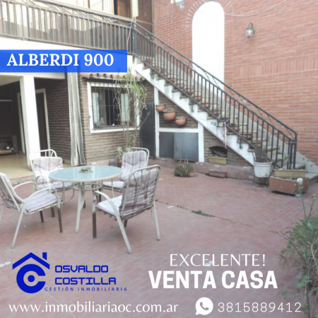 Venta de casa de 2 plantas 5 Hab en la calle Alberdi al 900