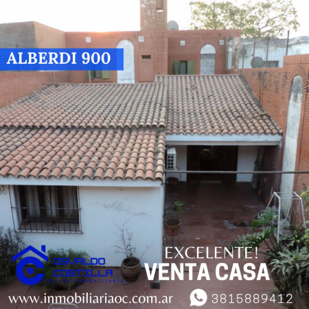 Venta de casa de 2 plantas 5 Hab en la calle Alberdi al 900