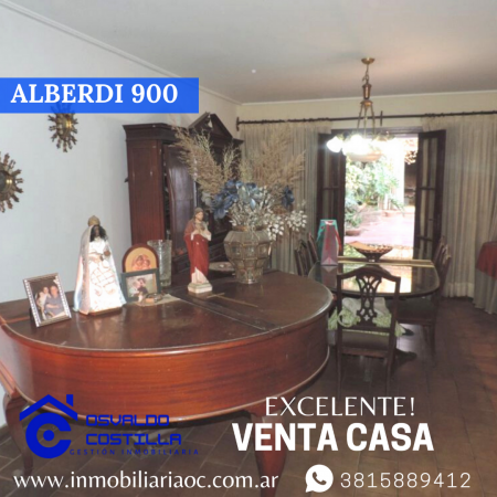 Venta de casa de 2 plantas 5 Hab en la calle Alberdi al 900