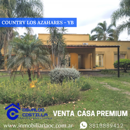 Venta de casa Premium en Country Los Azahares - YB