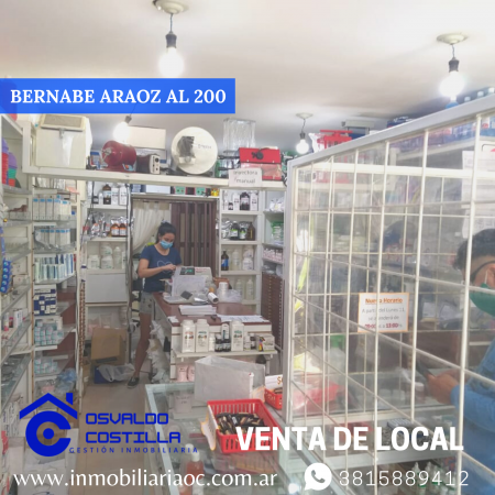 Venta de Local Comercial en Bernabe Araoz al 200