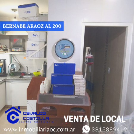 Venta de Local Comercial en Bernabe Araoz al 200