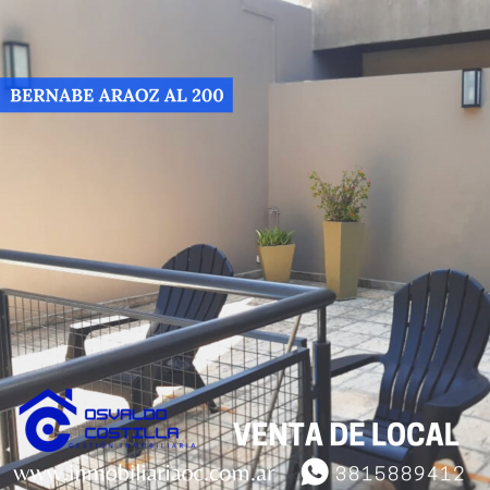 Venta de Local Comercial en Bernabe Araoz al 200