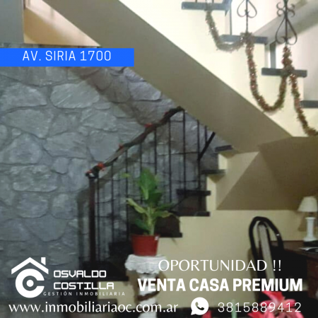 Venta de Casa Premium con local comercial - Av. Siria al 1700