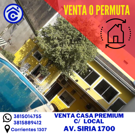 Venta de Casa Premium con local comercial - Av. Siria al 1700