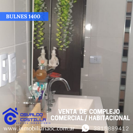 Excelente oportunidad de inversion! venta de complejo comercial/ habitacional ubicado en Bulnes al 1400