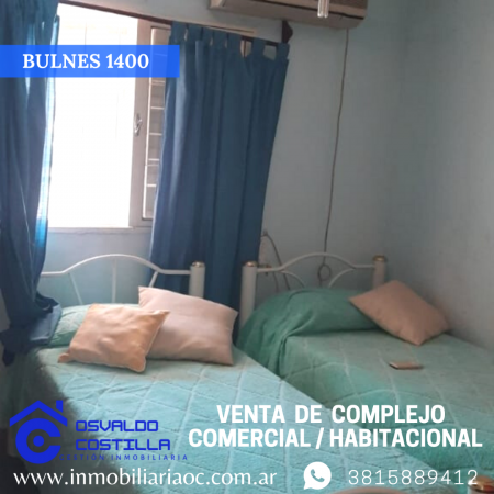 Excelente oportunidad de inversion! venta de complejo comercial/ habitacional ubicado en Bulnes al 1400