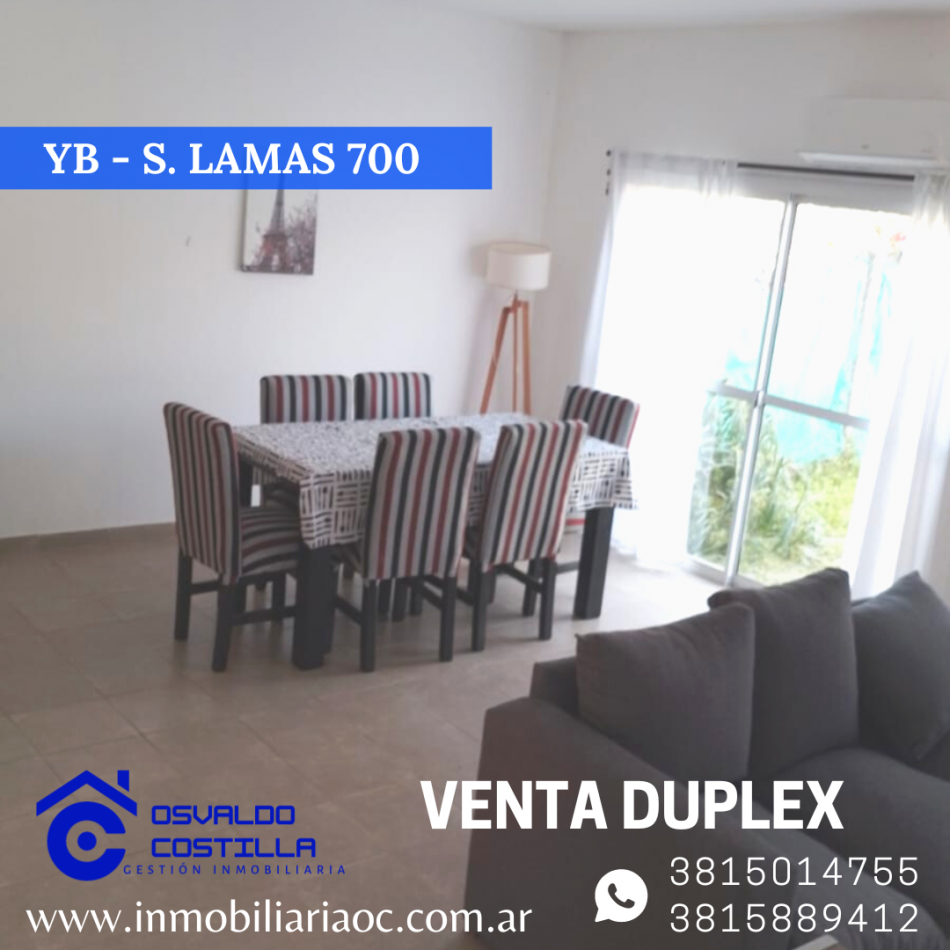 Venta de duplex en Yerbabuena- Saavedra Lamas 700