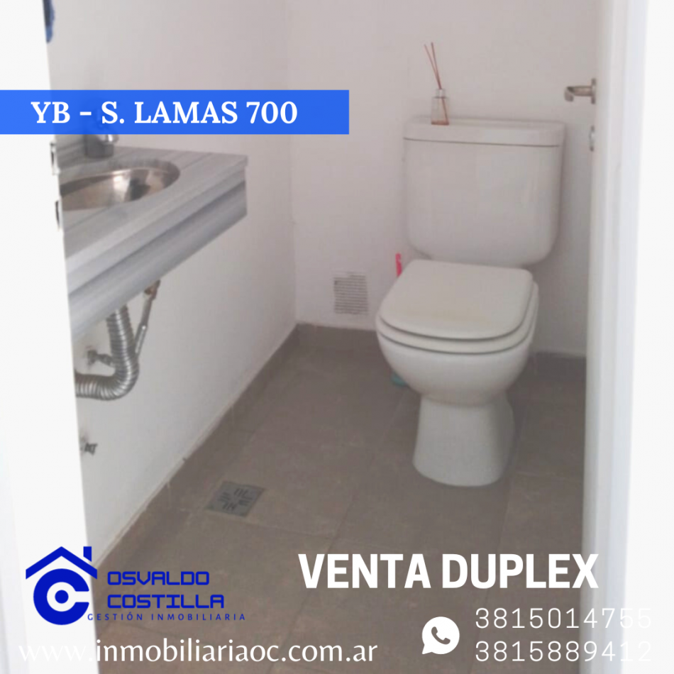 Venta de duplex en Yerbabuena- Saavedra Lamas 700