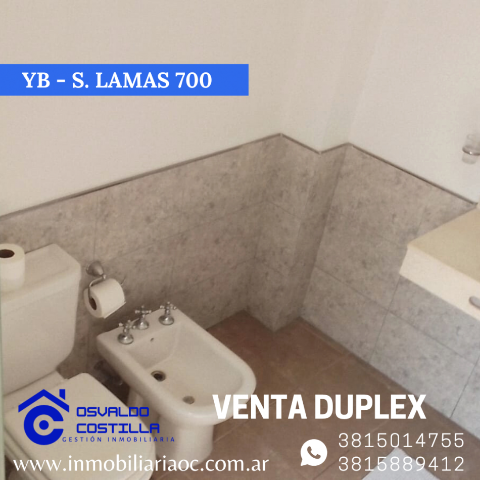 Venta de duplex en Yerbabuena- Saavedra Lamas 700