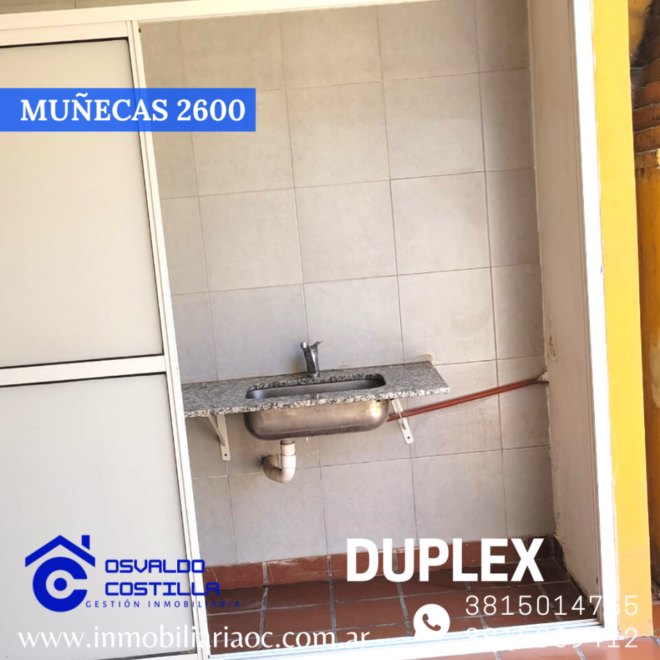 Venta Duplex 3 Hab. Munecas 2100