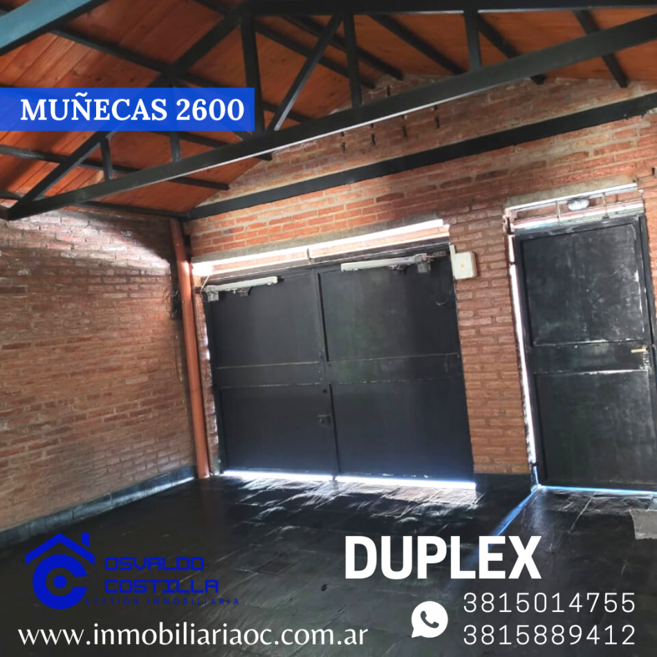 Venta Duplex 3 Hab. Munecas 2100