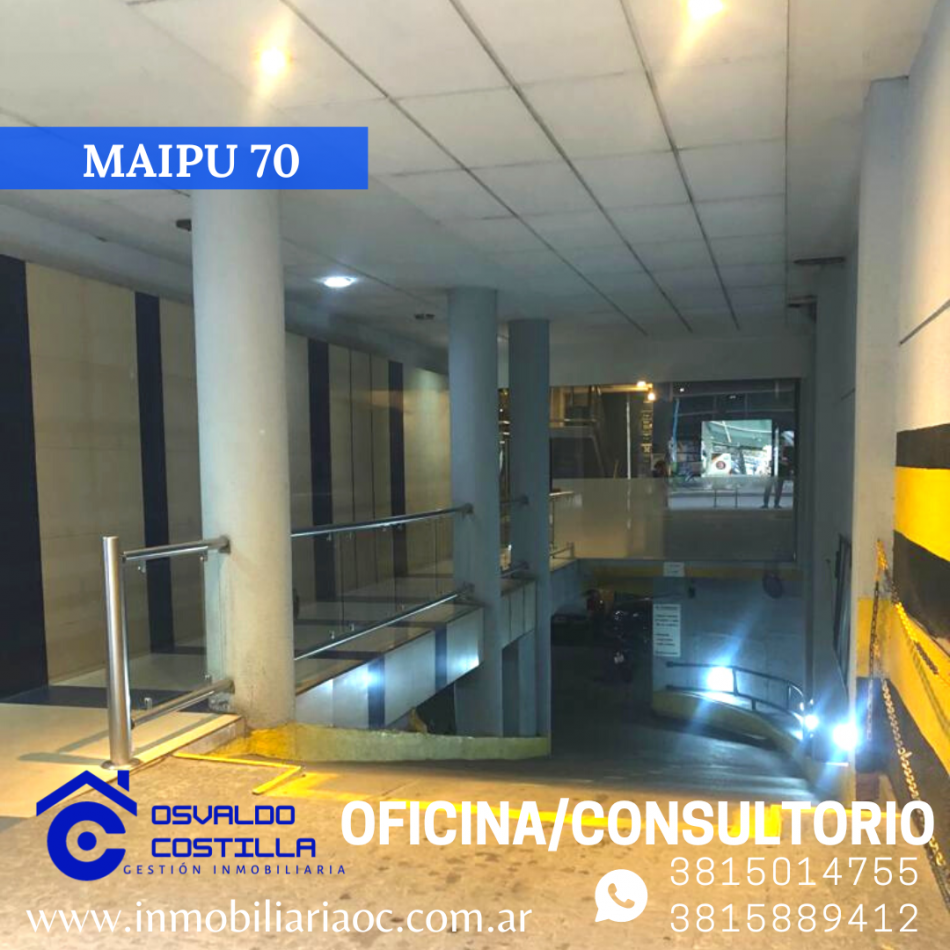 En venta Oficina/Consultorio Semi Amoblado  (Maipú 70)