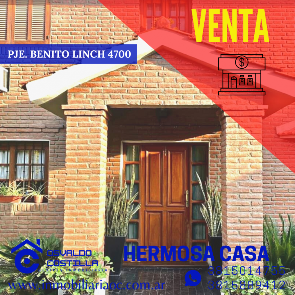 Foto Casa en Venta en San Miguel De Tucuman, Tucuman - U$D 280.000 - pix68599839 - BienesOnLine