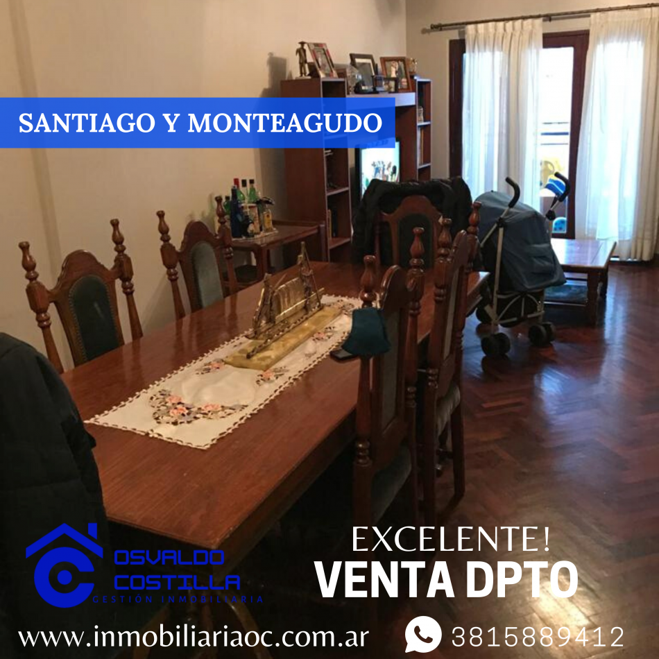 VENTA DPTO 3 HAB - SANTIAGO Y MONTEAGUDO 