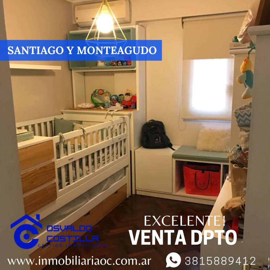 VENTA DPTO 3 HAB - SANTIAGO Y MONTEAGUDO 