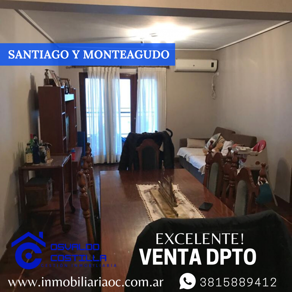 VENTA DPTO 3 HAB - SANTIAGO Y MONTEAGUDO 