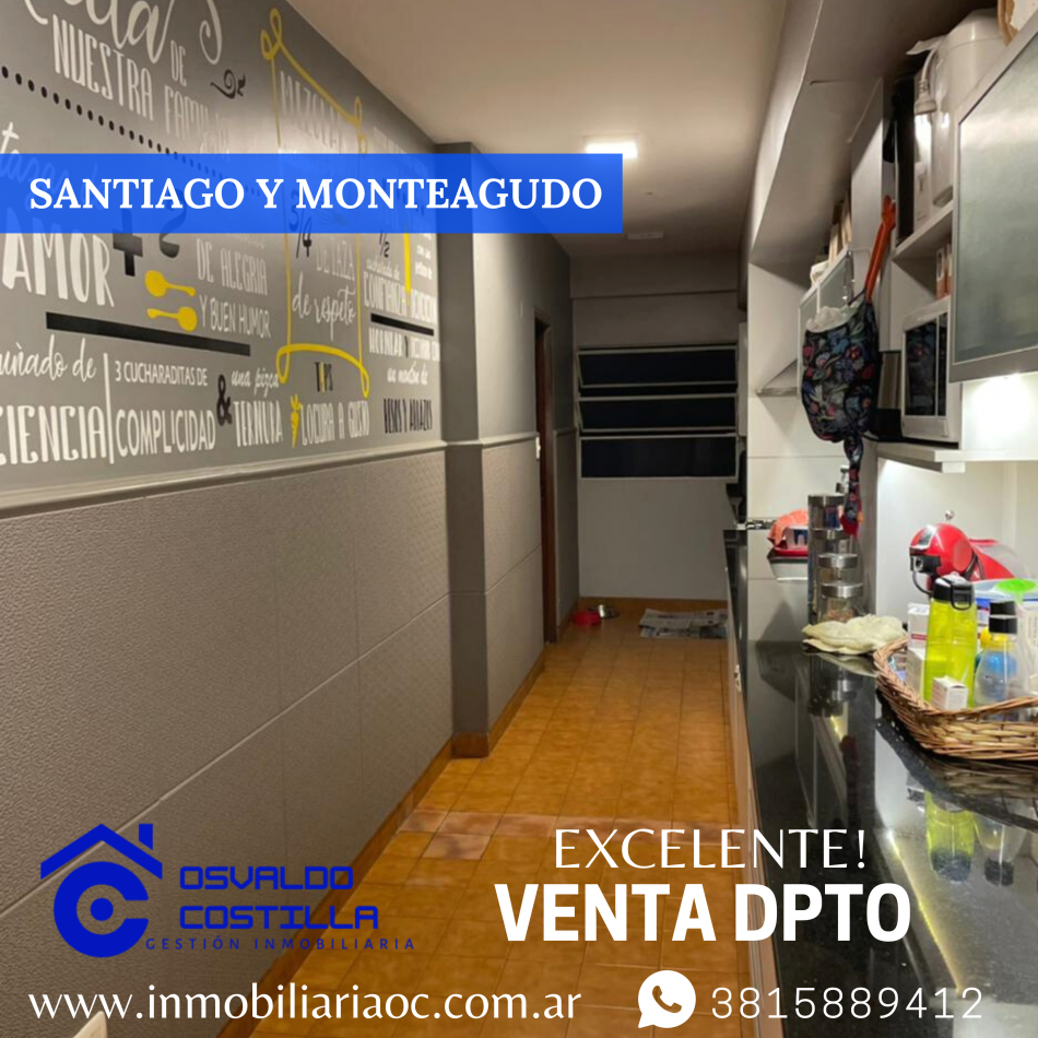 VENTA DPTO 3 HAB - SANTIAGO Y MONTEAGUDO 