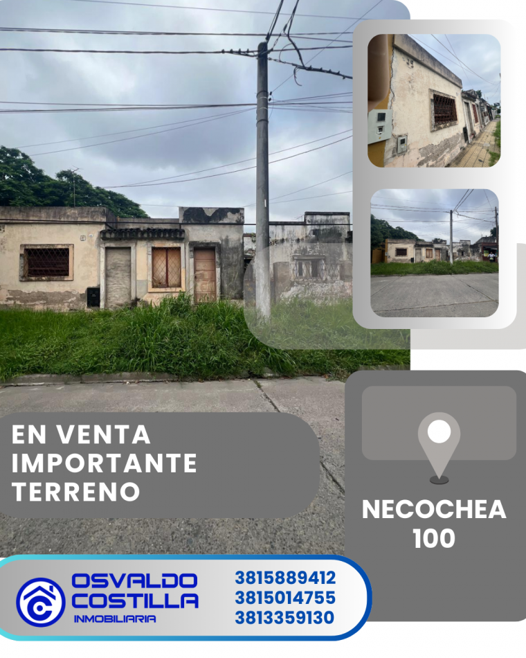 IMPORTANTE TERRENO EN VENTA - NECOCHEA 135