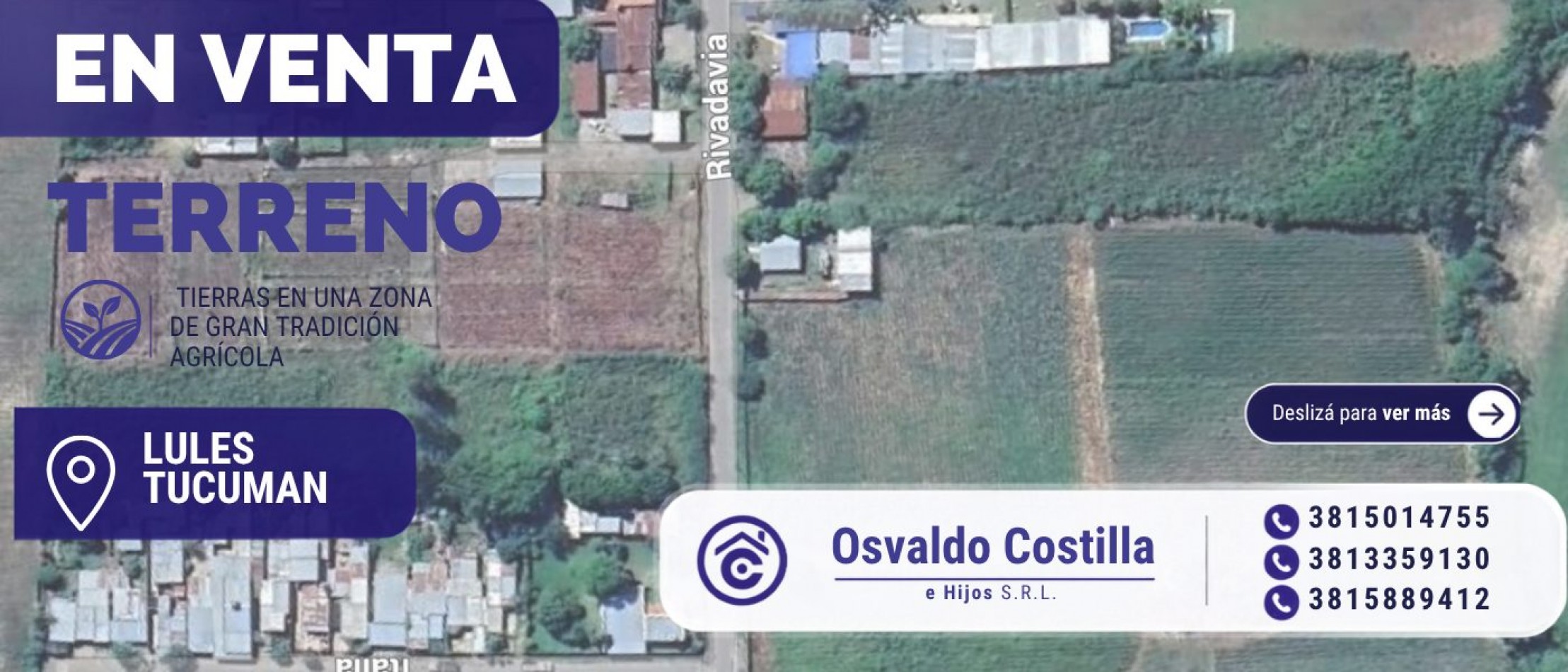🌳 ¡OPORTUNIDAD UNICA EN CIUDAD DE LULES! 🌳