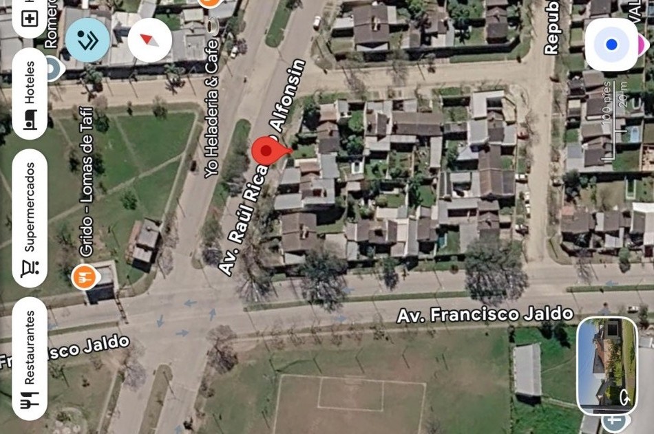 LOMAS DE TAFI SOBRE AVENIDA ALFONSIN