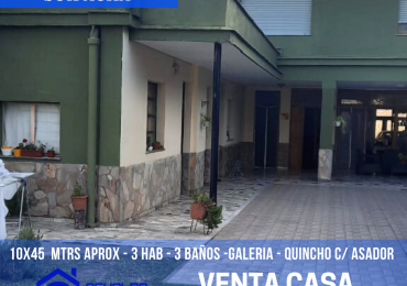 Venta de Casa de 2 plantas en calle Suipacha al al 600