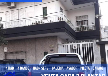 Venta Casa de 4 Dormitorios en calle Chile al 200