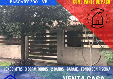 Venta Casa 3 hab. en Psje Bascary  al 200 Yerba Buena 