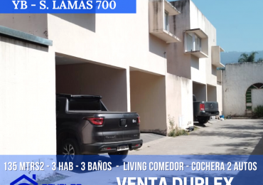 Venta de duplex en Yerbabuena- Saavedra Lamas 700